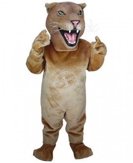 Maskottchen Löwe Kostüm 3 (Werbefigur)