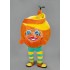 Kostüm Orangen Maskottchen (Hochwertig)