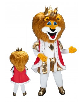 Kostüm Löwe Maskottchen 14 (Hochwertig) 