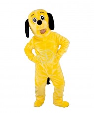 Kostüm Hund Maskottchen 29 "mit sichbaren Gesicht" (Promotion)