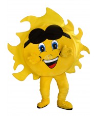 Kostüm Sonne Maskottchen (Hochwertig)