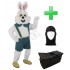 Kostüm Hase 10 + Tasche "Star" + Hygiene Maske (Hochwertig)