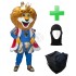 Kostüm Löwe 13 + Tasche L2 + Hygiene Maske (Hochwertig)