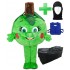 Kostüm Apfel + Kühlweste "Blue M24" + Tasche "XL" + Hygiene Maske (Hochwertig)