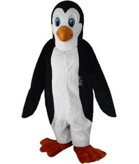 Kostüm Pinguin Maskottchen 2 (Werbefigur)