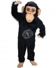 Maskottchen Schimpanse Kostüm 1 (Werbefigur)