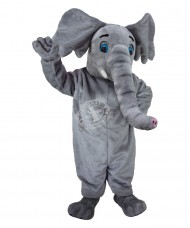 Elefant Maskottchen Kostüm 5 (Professionell)