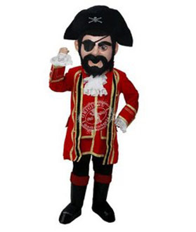 Pirat Maskottchen Kostüm 2 (Professionell)