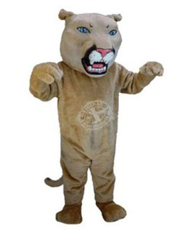 Kostüm Wildkatze / Puma Maskottchen 5 (Professionell)
