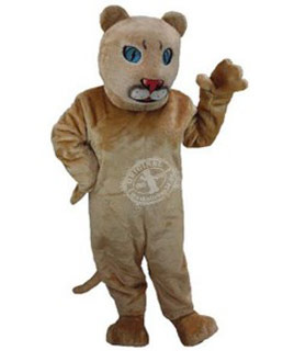 Kostüm Wildkatzen / Puma Maskottchen 4 (Professionell)