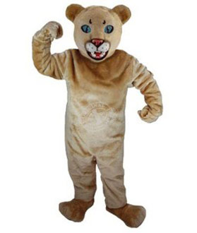 Kostüm Wildkatzen / Puma Maskottchen 3 (Professionell)