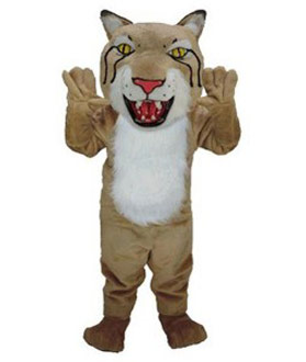 Kostüm Luchs / Rotluchse Maskottchen 5 (Professionell)