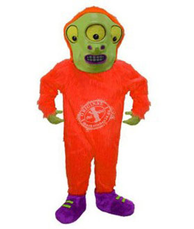 Alien Maskottchen Kostüm 2 (Professionell)
