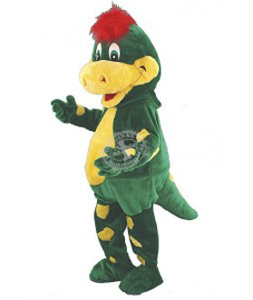 Kostüm Dino Maskottchen 4 (Hochwertig)