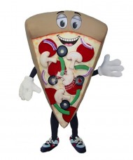 Pizza Maskottchen Kostüm (Professionell)