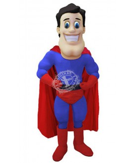 Kostüm Superheld Person (Werbefigur)