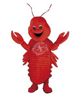 Kostüm Hummer / Scampi Maskottchen 1  (Hochwertig)