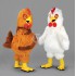 Kostüm Hahn Maskottchen 11 (Hochwertig)
