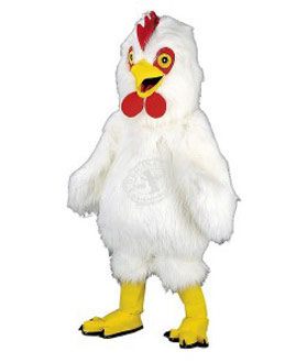 Kostüm Hahn / Huhn Maskottchen 11 (Hochwertig)