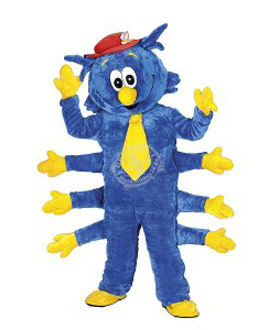 Kostüm Tausendfüßler Maskottchen (Hochwertig)