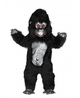 Kostüm Gorilla Maskottchen 9 (Hochwertig)
