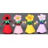 Kostüm Blume Gelb Maskottchen 3 (Hochwertig)