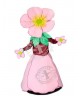 Maskottchen Blume rosa2