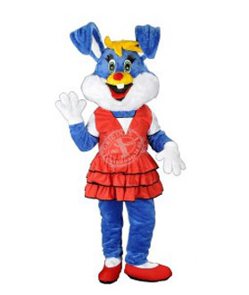 Kostüm Hasen Maskottchen 16 (Hochwertig)