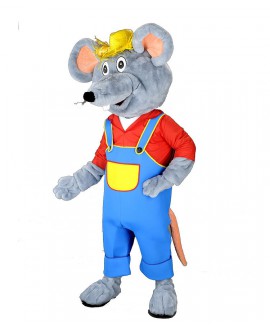 Kostüm Maus/Ratte Maskottchen 16 (Hochwertig)