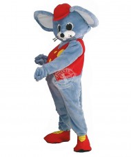 Kostüm Maus Maskottchen 23 (Hochwertig)