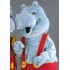 Maskottchen Nilpferd Kostüm 4 (Hochwertig)