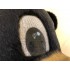 Maskottchen Schwarz Bär Kostüm 23 (Werbefigur)