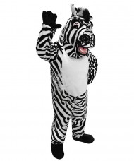 Kostüm Zebra Maskottchen 1 (Werbefigur)