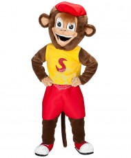 Kostüm Affe Maskottchen 6 (Hochwertig)