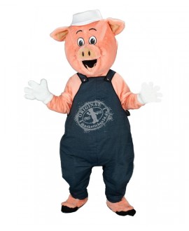 Maskottchen Schwein Kostüm 11 (Hochwertig)