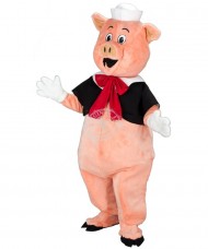 Kostüm Schwein Maskottchen 8 (Hochwertig)