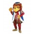 Kostüm Löwe Maskottchen 11 (Hochwertig) 