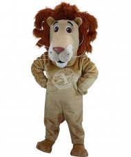 Maskottchen Löwe Kostüm 4 (Werbefigur)