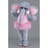 Kostüm Elefant Maskottchen 8 (Hochwertig)