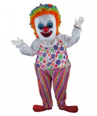Clown Kostüm Maskottchen 4 (Professionell)