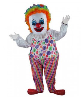 Clown Kostüm Maskottchen 4 (Professionell)