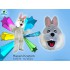 Kostüm Hasen Maskottchen 15 (Promotion)