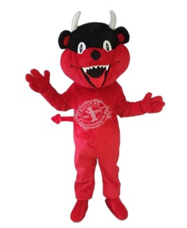 Kostüm Teufel Maskottchen 7 (Werbefigur)