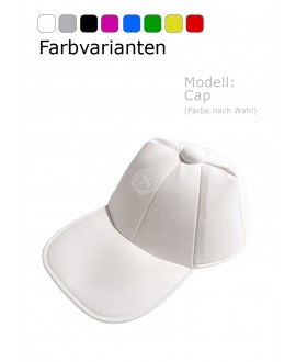 Extra Zubehör Mütze Modell "Hochwertig" (Weiß oder Farbe nach Wahl)