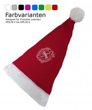 Weihnachtsmann Mütze XL für Kostüme "Exclusive" (Rot)