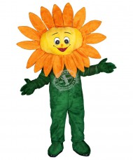 Kostüm Sonnenblume Maskottchen (Hochwertig)
