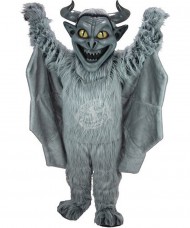 Maskottchen Teufel / Fabelwesen Kostüm (Werbefigur)