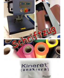 Druck Slogan-XL einfarbig bis 32cm
