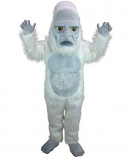 Maskottchen Yeti Kostüm (Werbefigur)