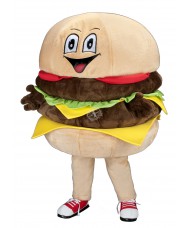 Kostüm Burger Maskottchen (Hochwertig)